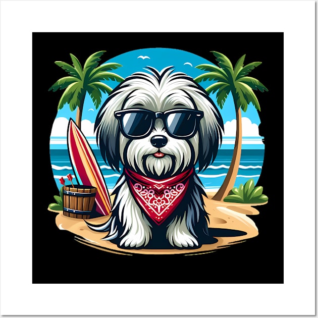 Funny Havanese with Sunglasses Wall Art by CreativeSparkzz